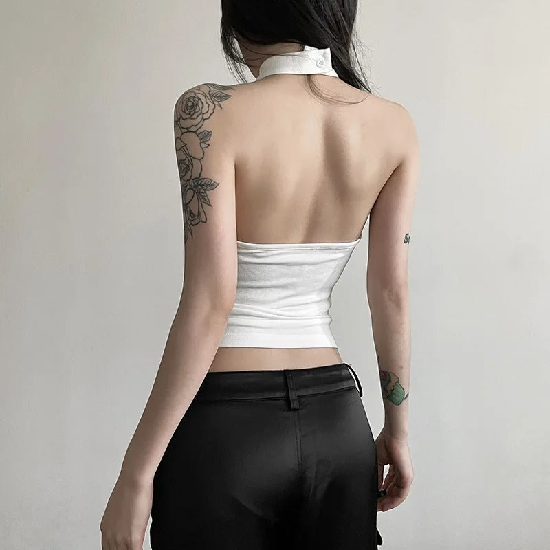 Dames Casual Haltertop