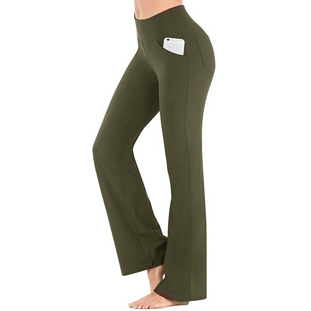 Dames yogabroek Flare Bootcut
