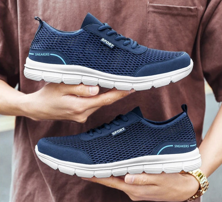 Lichtgewicht mesh sneakers voor heren
