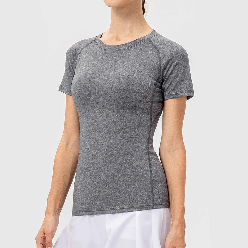 Dames Compressie Workout Shirt