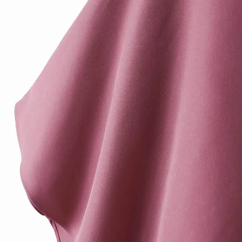 Damesblouse met 3/4 mouwen en ruches