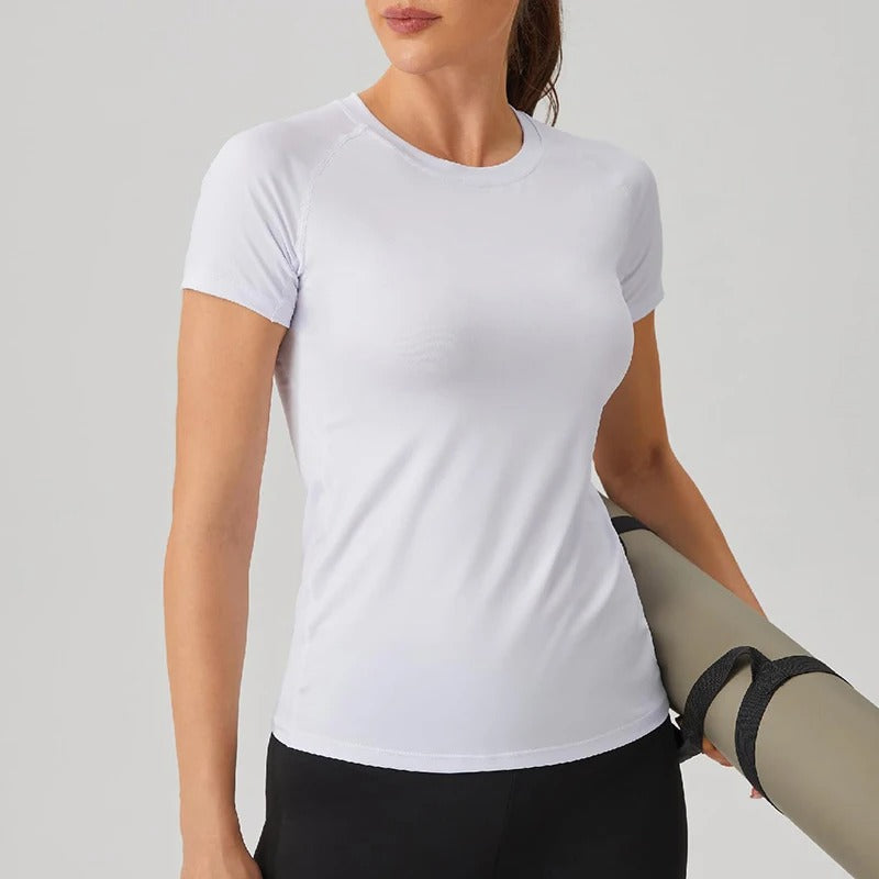 Dames Compressie Workout Shirt