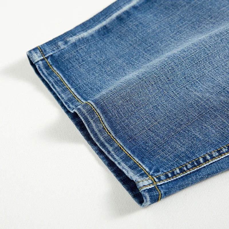 Klassieke denim shorts voor heren