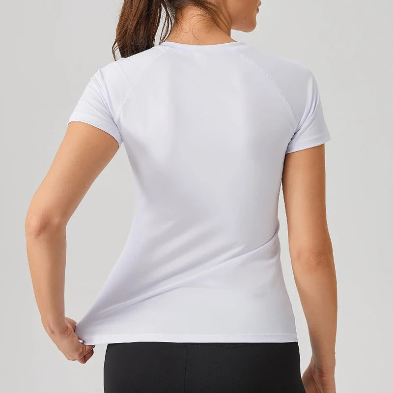 Dames Compressie Workout Shirt