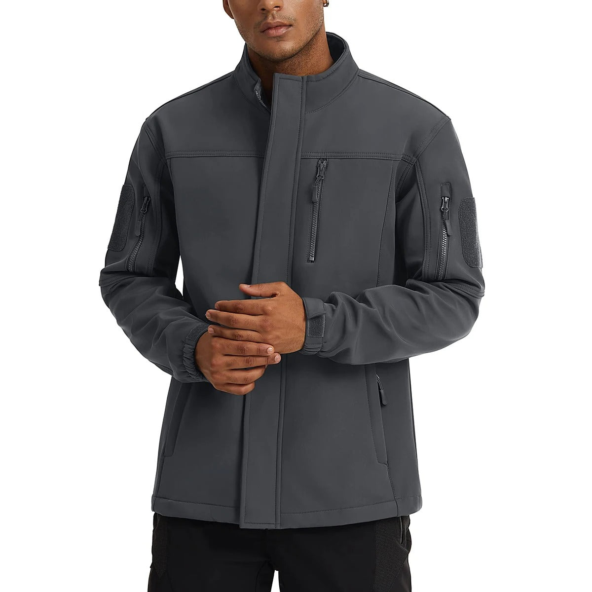 Heren winter fleece softshell jas