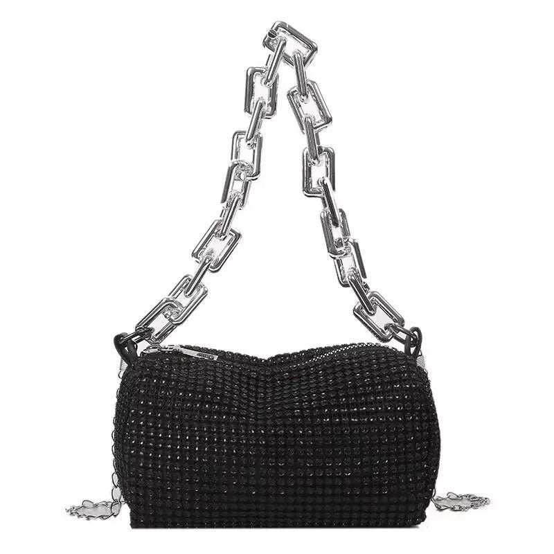 Allover Strass Bucket Bag