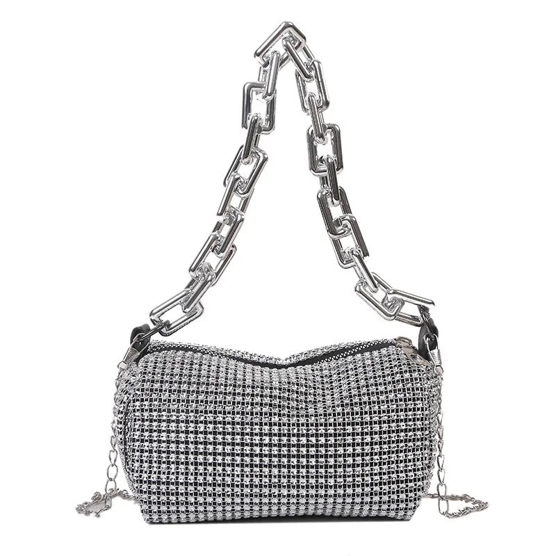 Allover Strass Bucket Bag