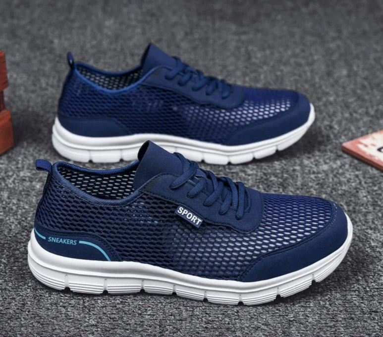 Lichtgewicht mesh sneakers voor heren