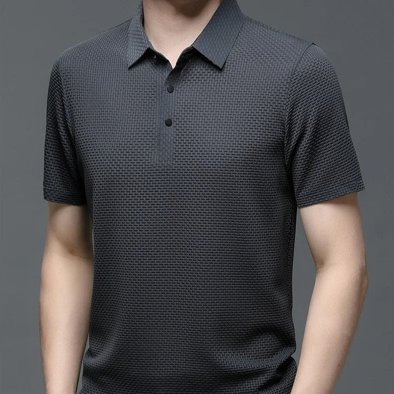 Heren Lop-Up Hollow Poloshirt