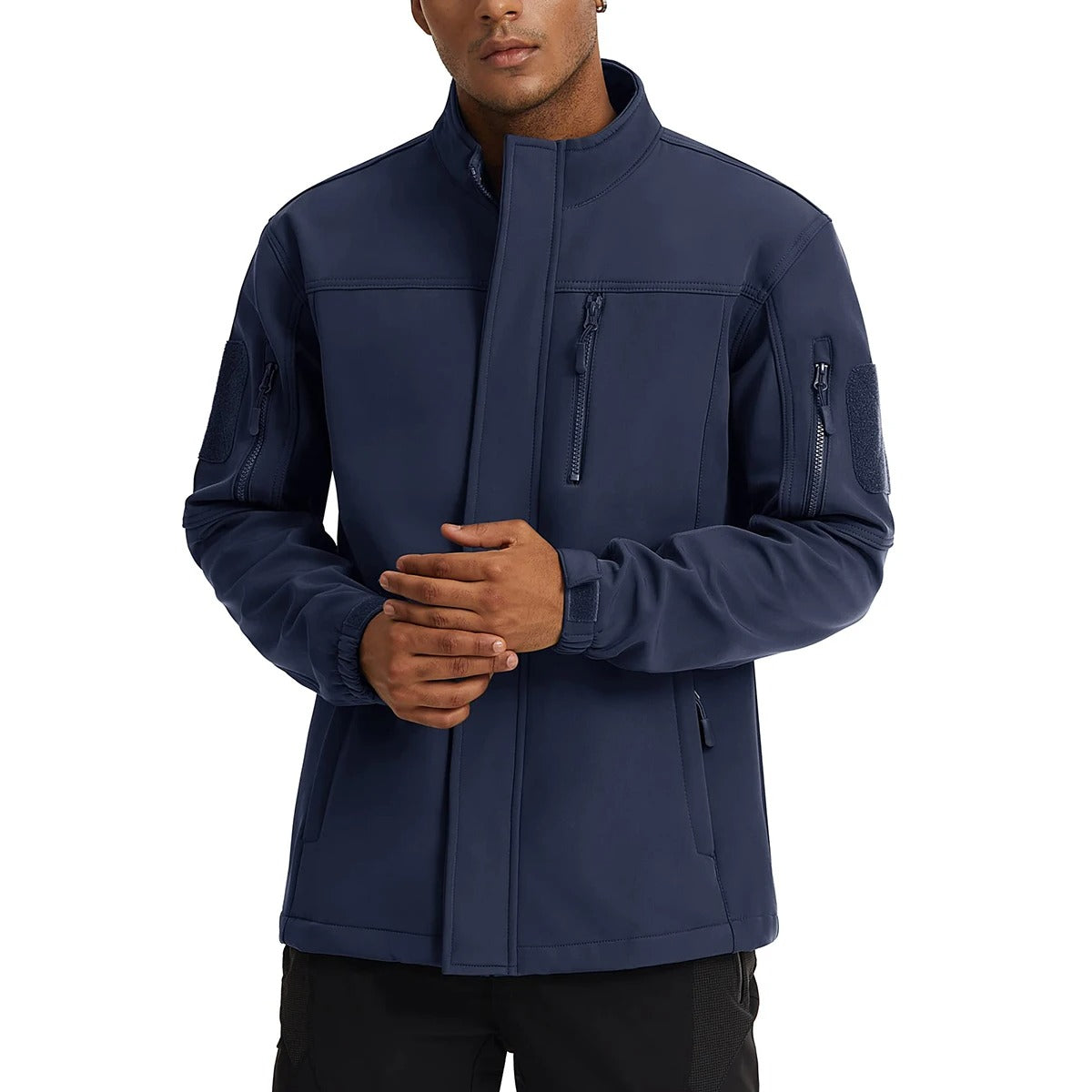 Heren winter fleece softshell jas