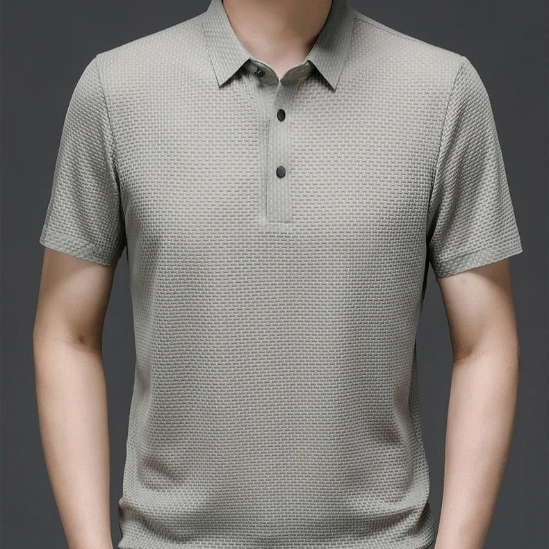 Heren Lop-Up Hollow Poloshirt