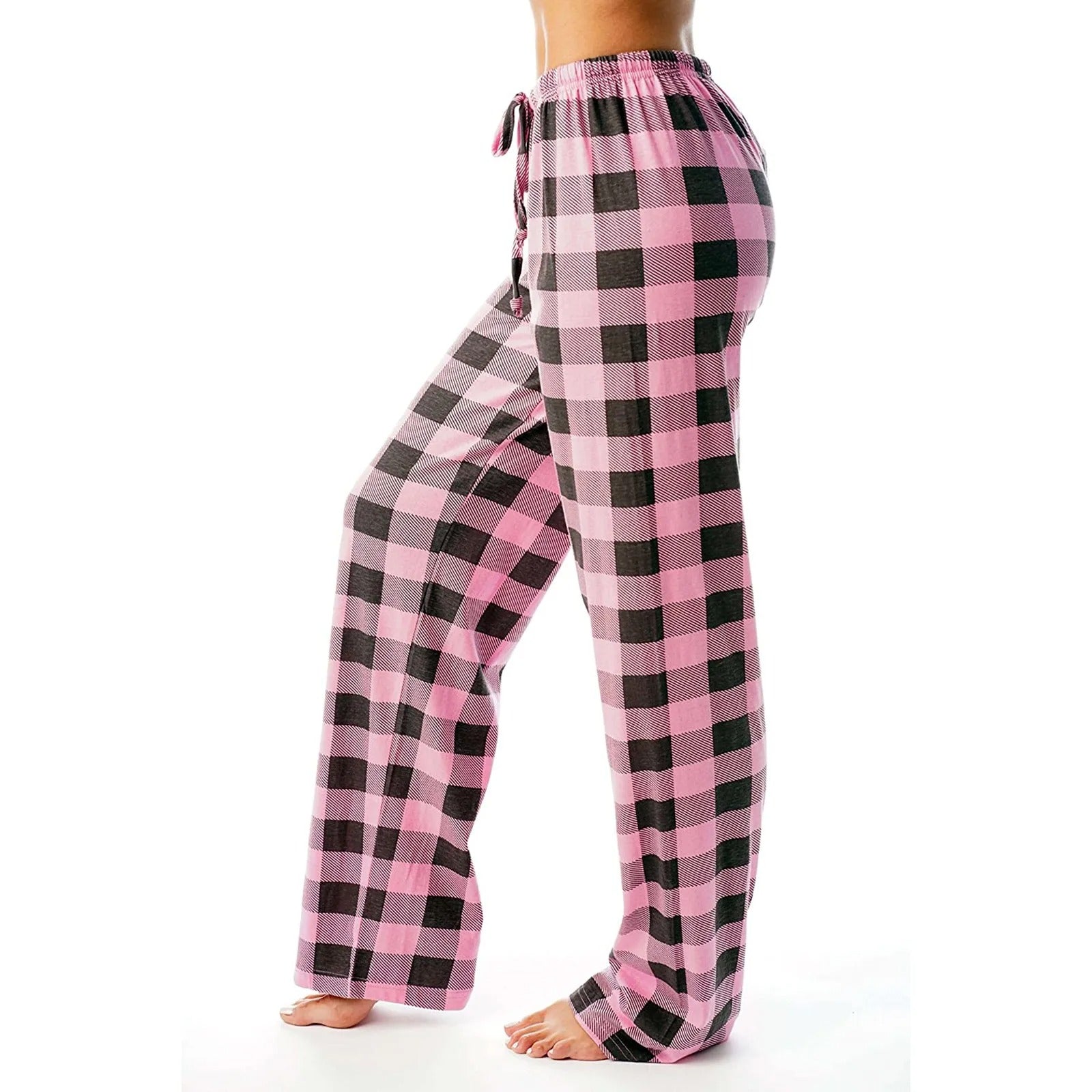 Geruite pyjama voor dames