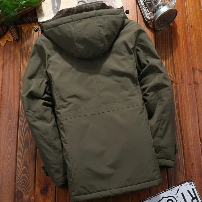 Heren Grote Maat Multi-pocket Jas