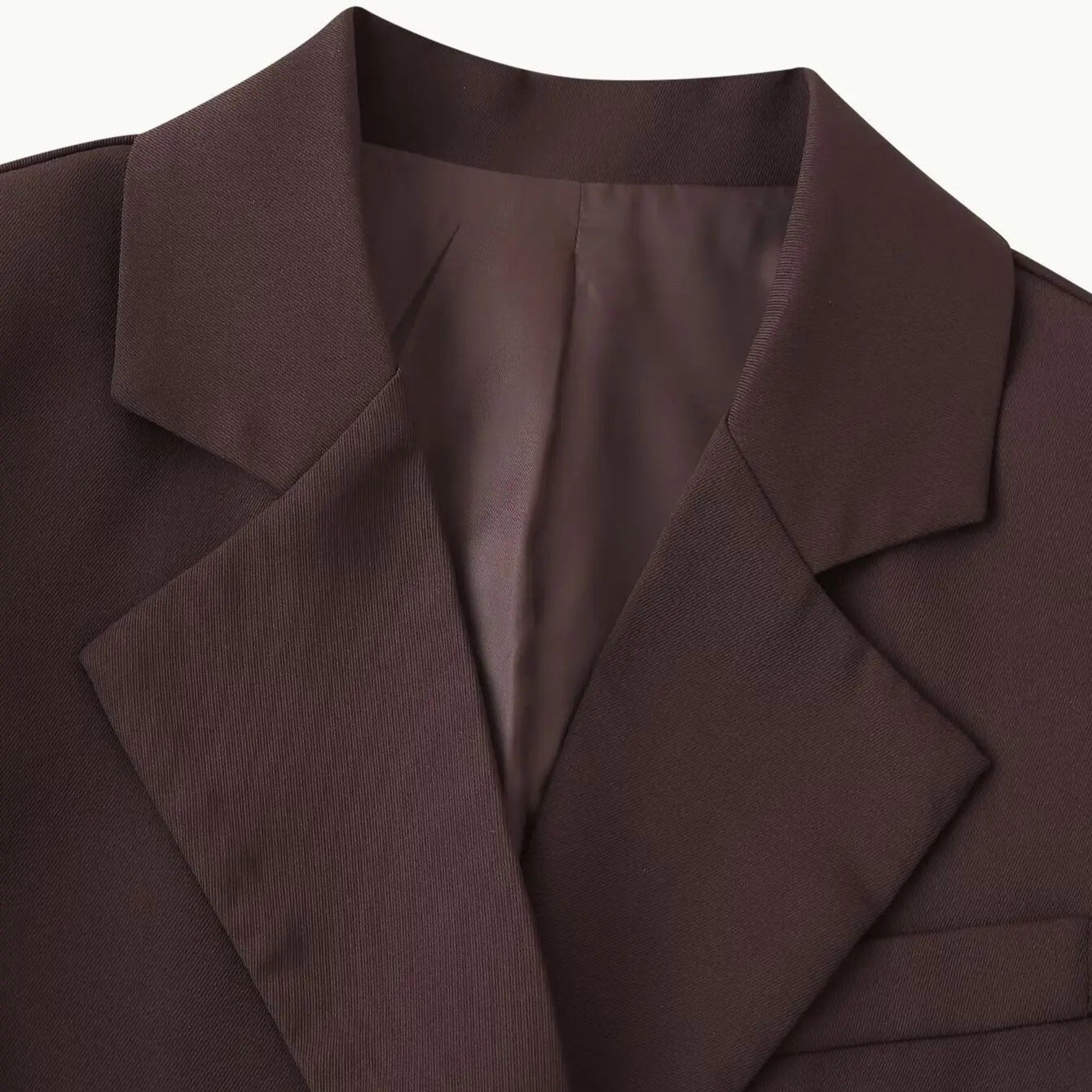 Dames Blazer met Omslagkraag