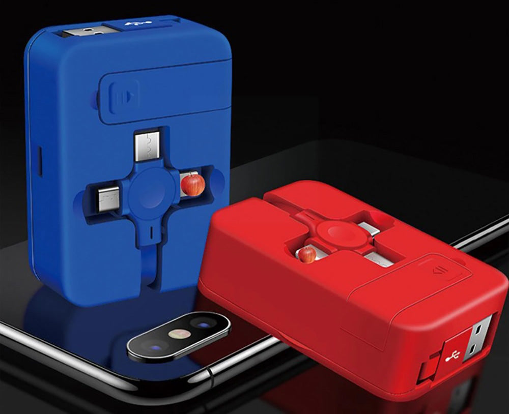 3-in-1 Telescopische Oplaadkabel