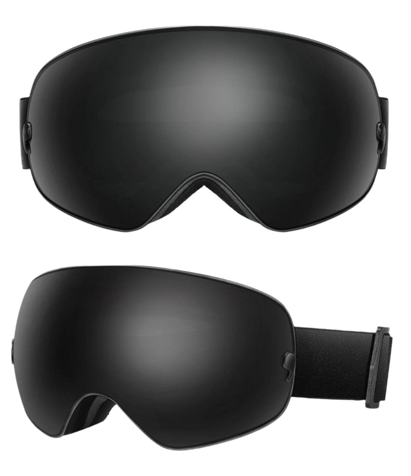 Dubbellaagse anticondens skibril