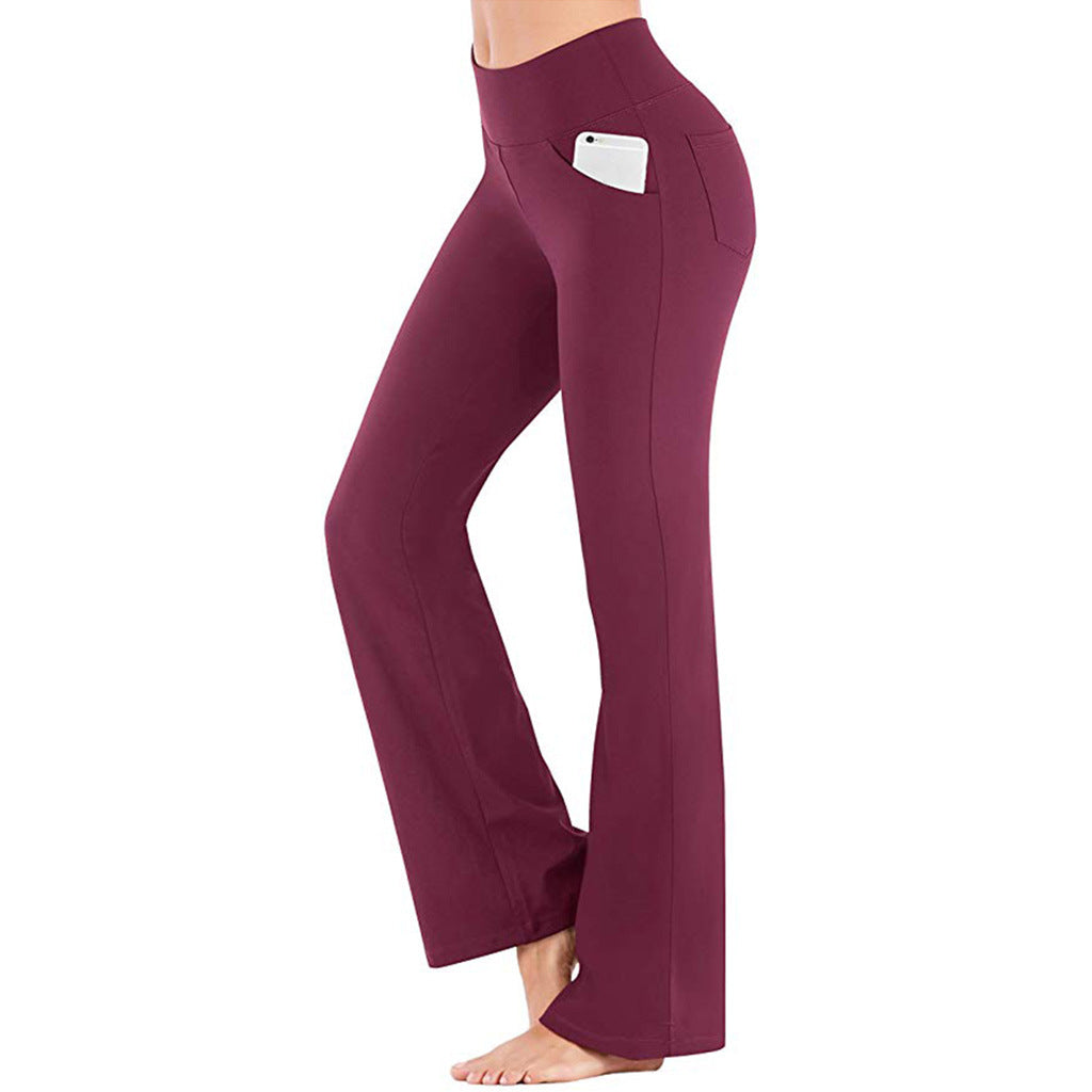 Dames yogabroek Flare Bootcut