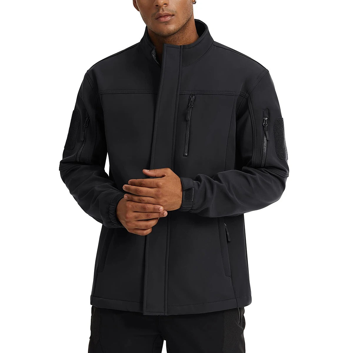 Heren winter fleece softshell jas