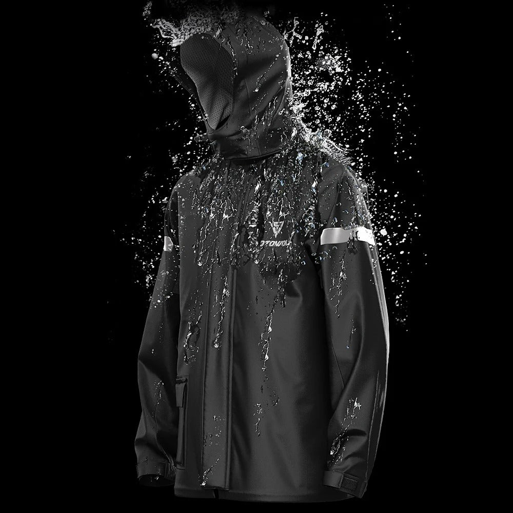 Reflecterend motorregenpak