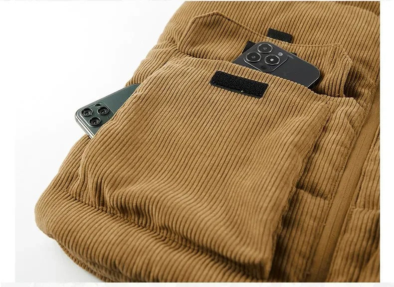 Heren fleece warm vest