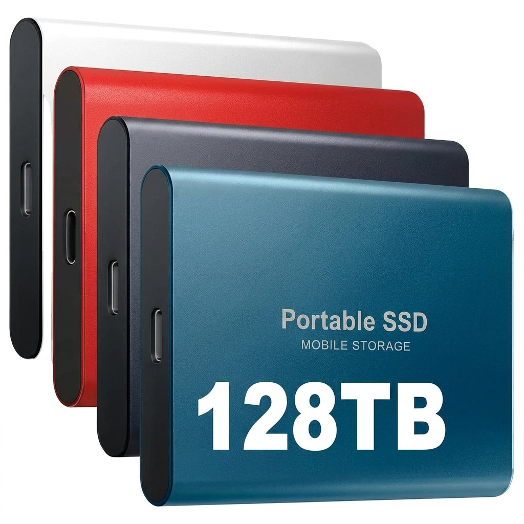Externe SSD 128 TB Compact en Snel