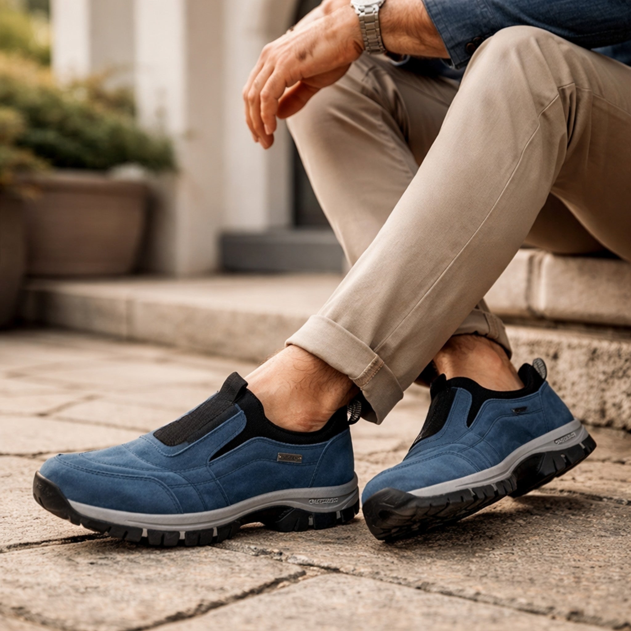 Heren Sneakers Ademend Met Antislipzool Voor Dagelijks Gebruik