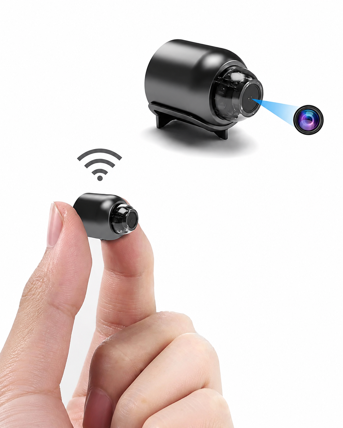 Draadloze WiFi-camera voor Discrete Bewaking