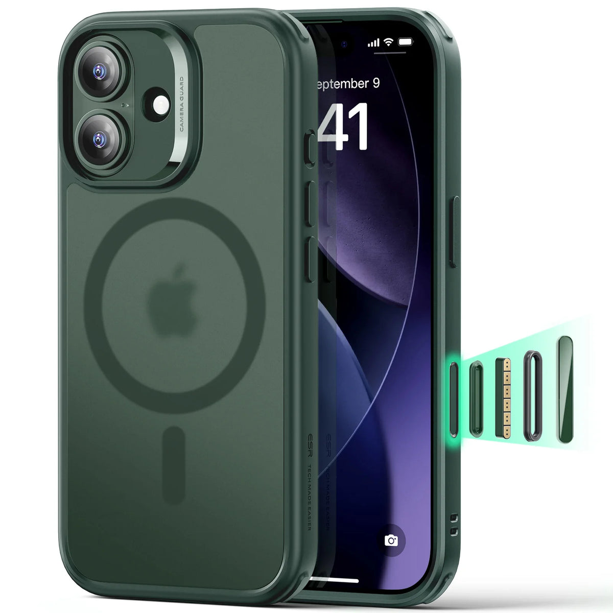iPhone 17 Pro Max Telefoonhoes met Camerabediening en MagSafe 14