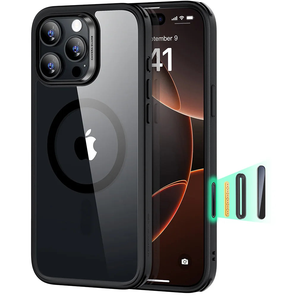 iPhone 17 Pro Max Telefoonhoes met Camerabediening en MagSafe 6