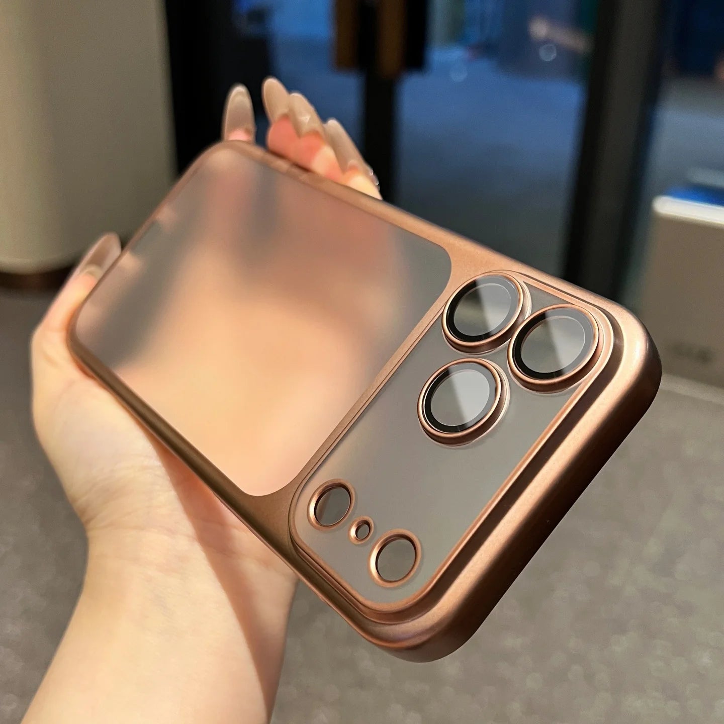 iPhone 17 Telefoonhoesje Robuust Met Matte Afwerking 6