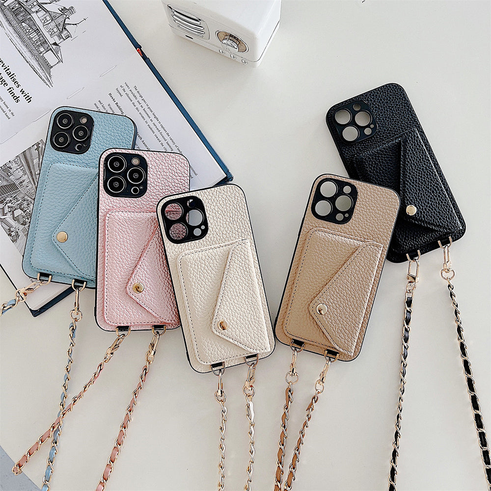 iPhone Hoes met Portemonnee Functie 1