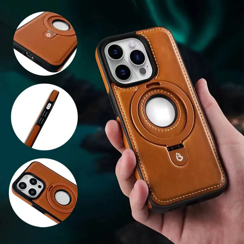 iPhone Hoesje met Magnetische Ringstandaard 1
