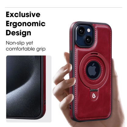 iPhone Hoesje met Magnetische Ringstandaard 2
