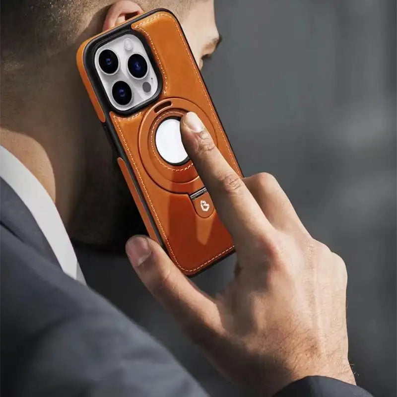 iPhone Hoesje met Magnetische Ringstandaard 3