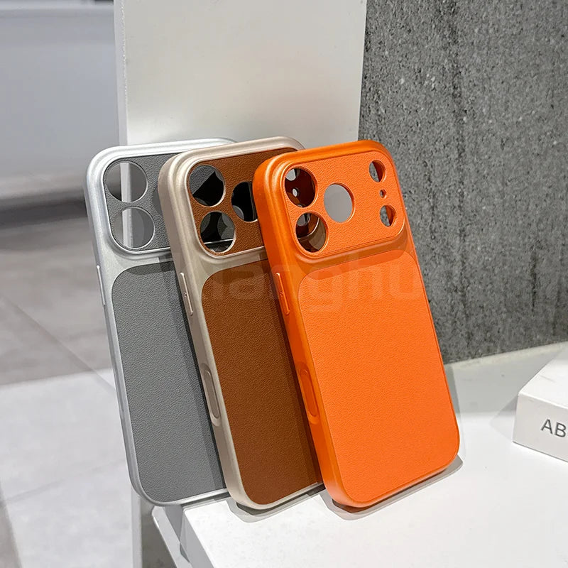 iPhone Telefoonhoesje Luxe Stijl Ultradun Bescherming 3