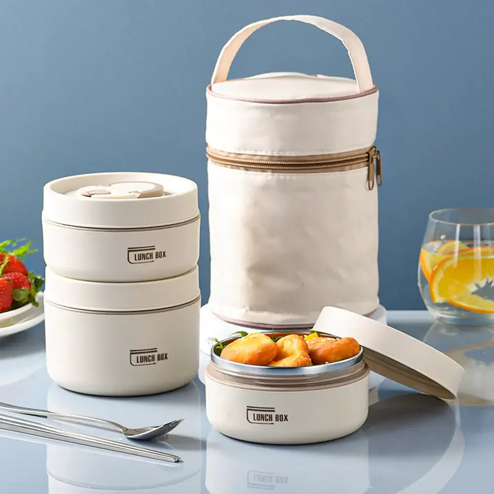 Draagbare Geïsoleerde Lunchcontainer Set