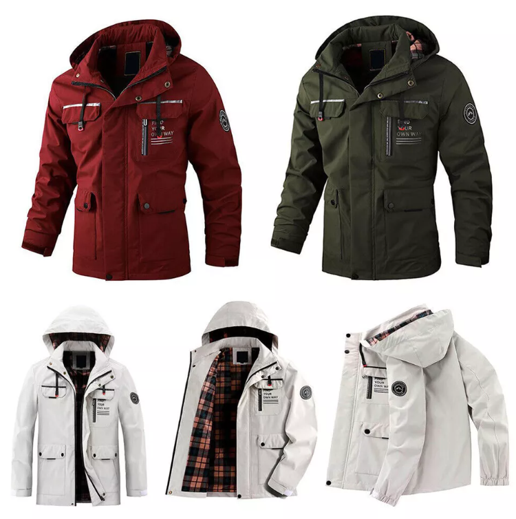 Casual windjack voor heren