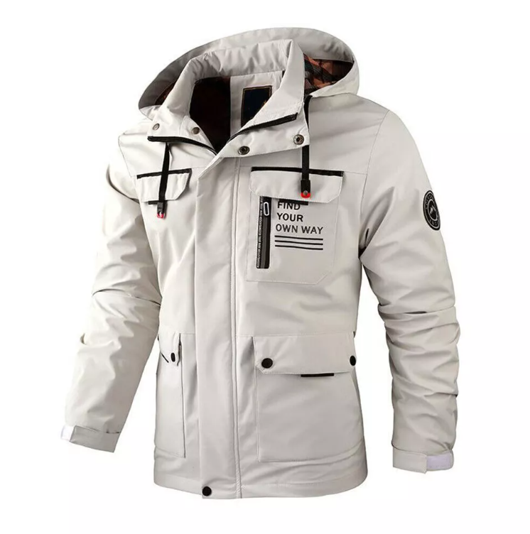 Casual windjack voor heren