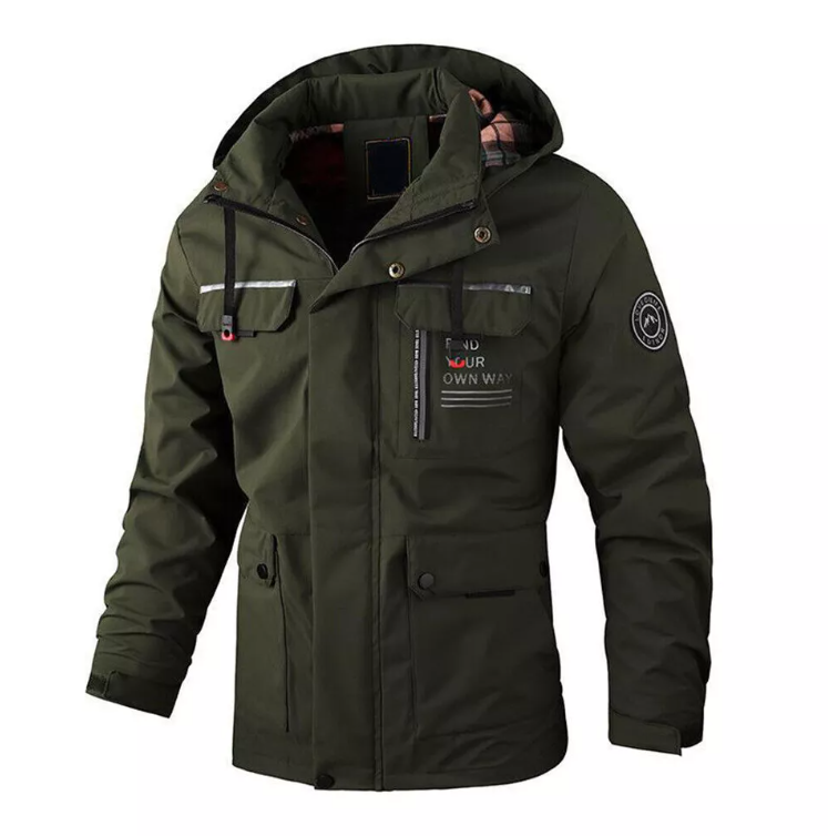 Casual windjack voor heren