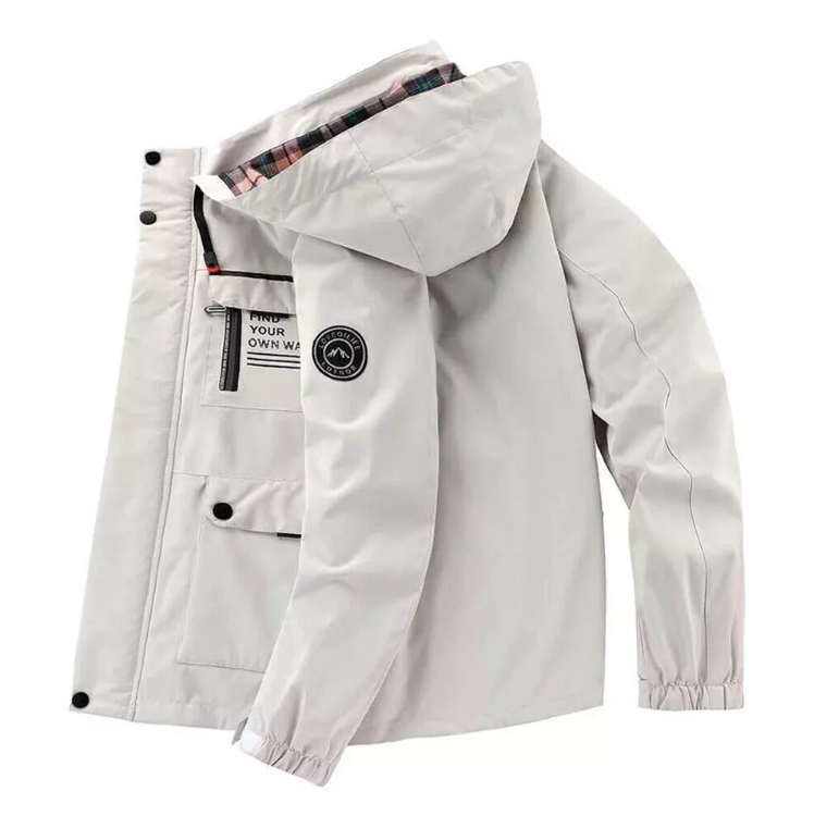 Casual windjack voor heren