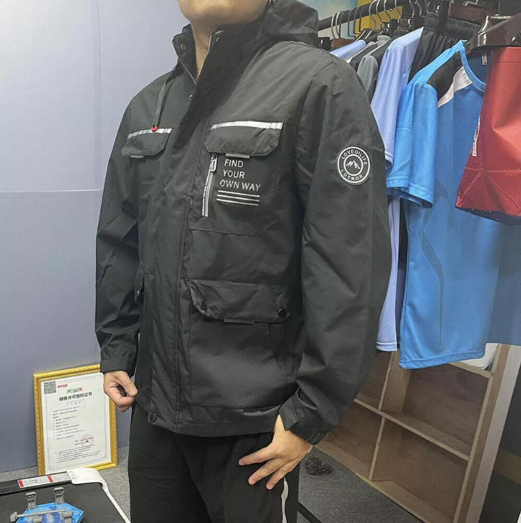 Casual windjack voor heren