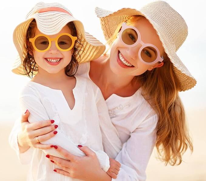 Zonnebril & Haarstrik Set