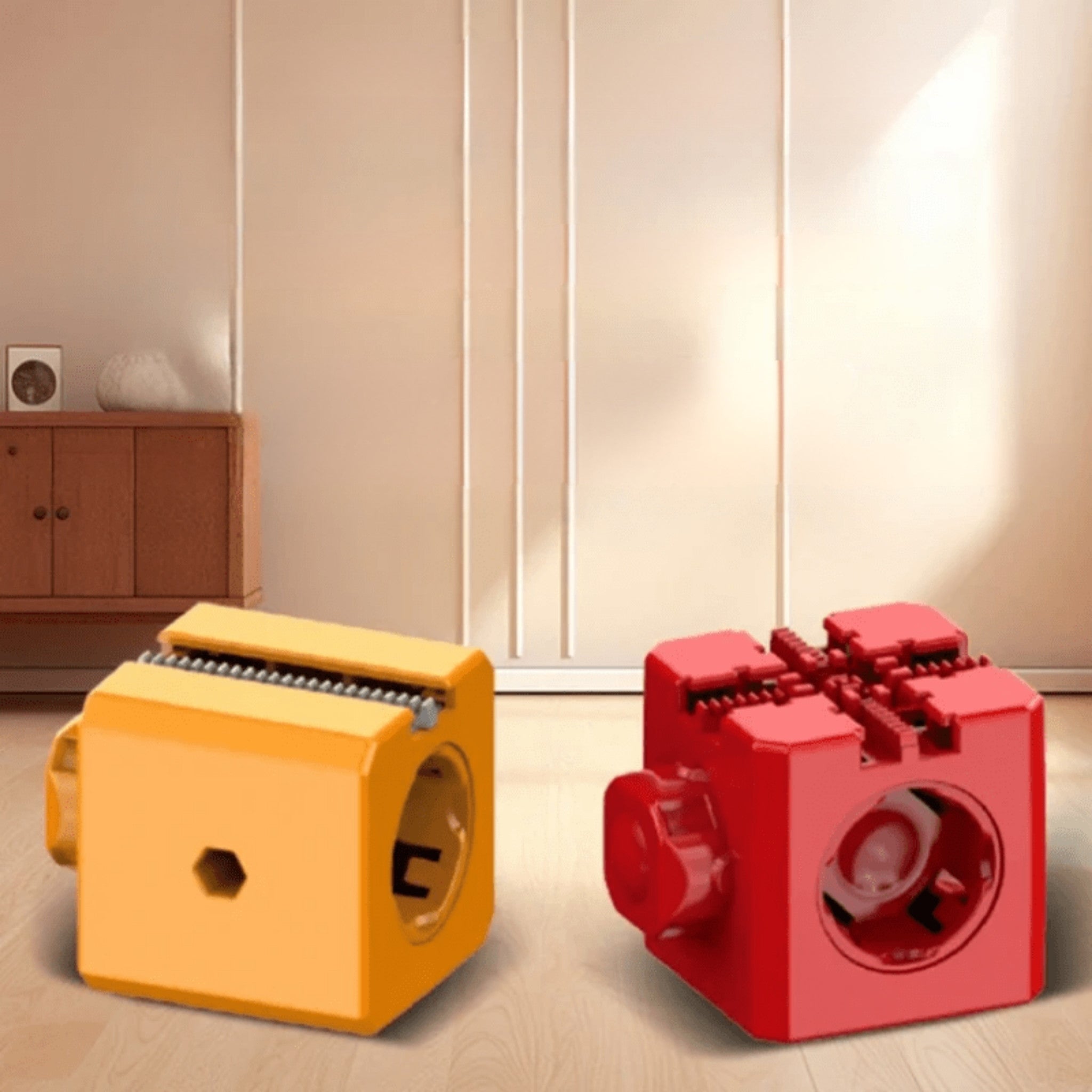 Kinderen 3D Spoorwegbouwset met Oplaadbare Locomotief
