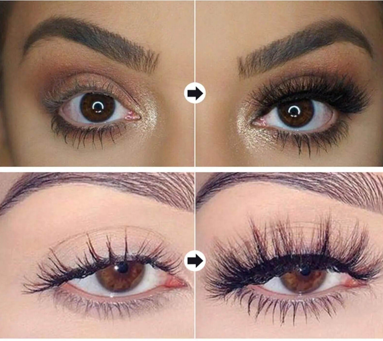 4D Vezelkrul Waterdichte Mascara