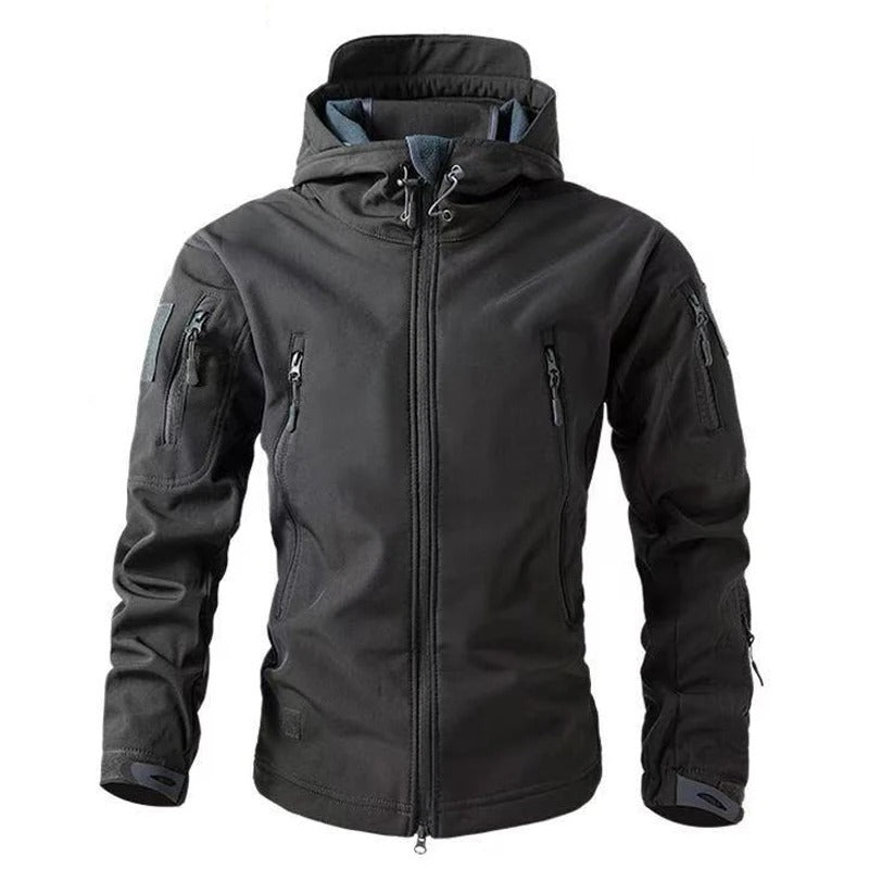 Tactische fleece heren winterjas