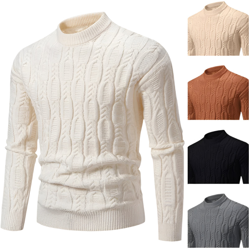 Heren Zacht Gebreide Casual Sweater