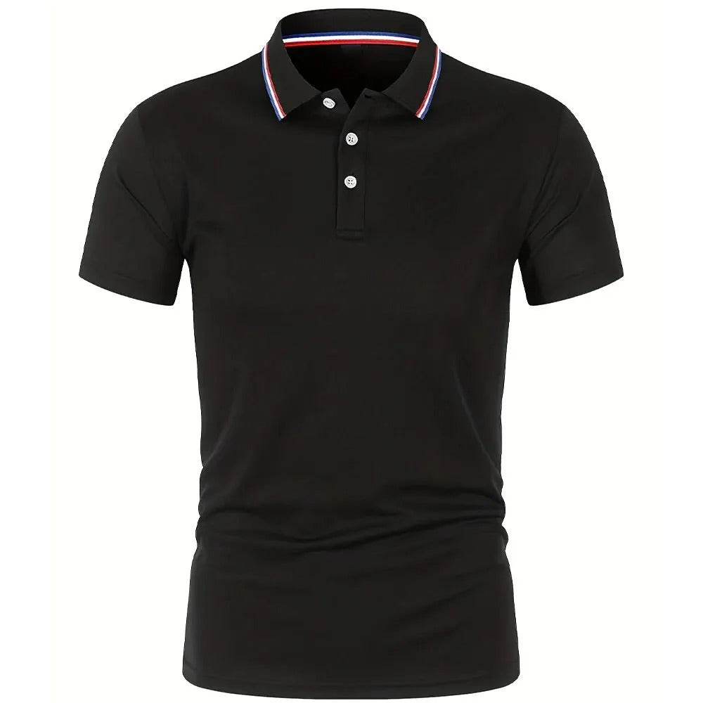 Casual ademend poloshirt voor heren