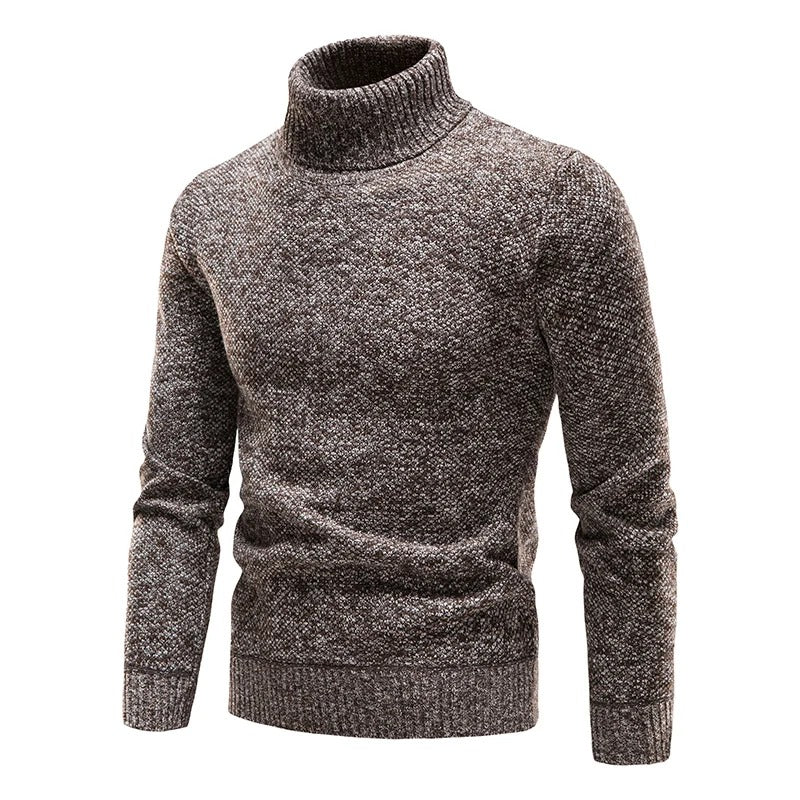 Heren-Turtleneck Fleece Trui