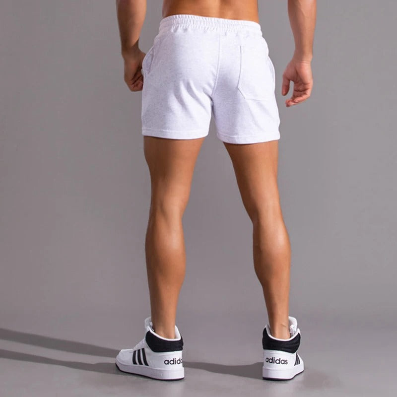 Katoenen sportshort voor heren
