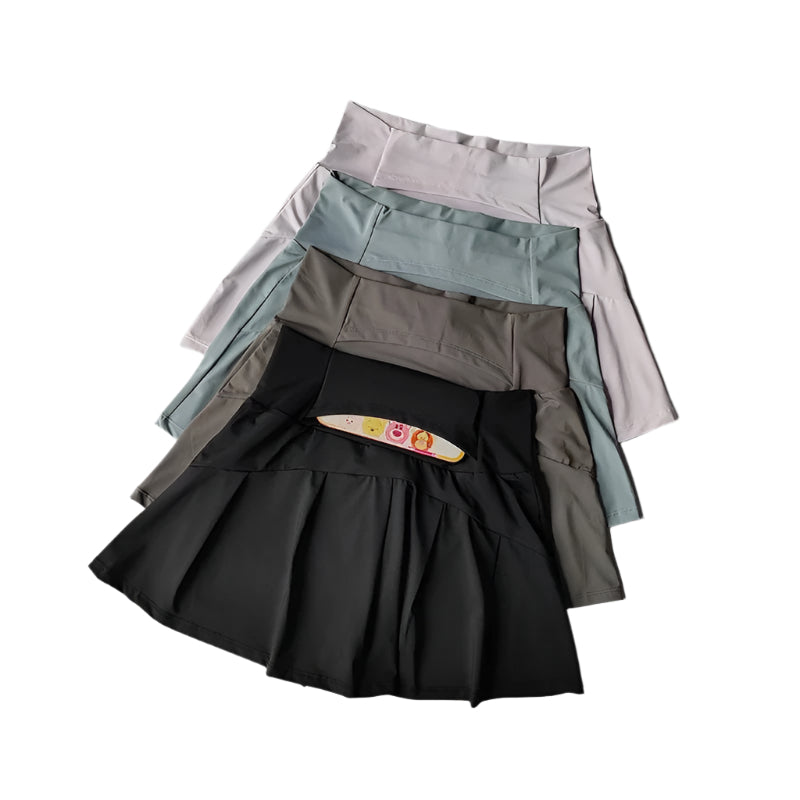 Vrouwen Hoge Taille Sport Rok Shorts